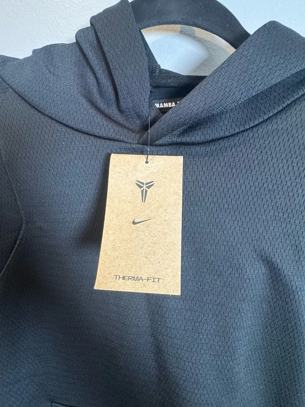 Nike Kobe Big Kids Therma-FIT Black Hoodie